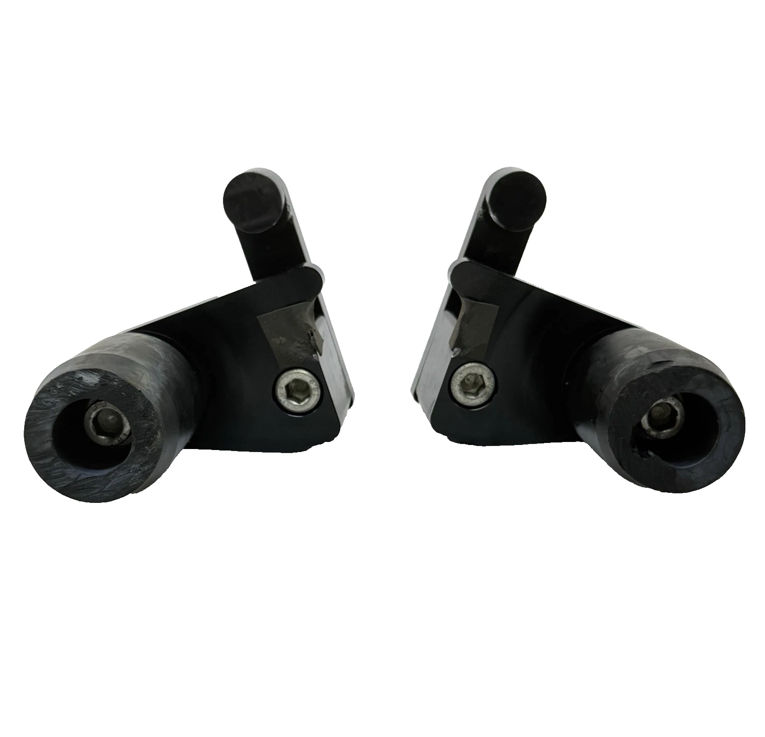 2008 - 2011 HONDA CBR1000RR FRAME SLIDERS BOLTS BLACK LEFT RIGHT STOCK
