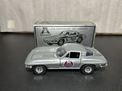 1988 ERTL Big A Auto Parts 25th Anniversary 1963 Corvette Stingray Original Box