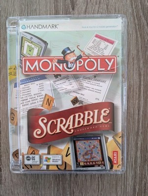 Monopoly & Scrabble PC Video Game 2003 Handmark