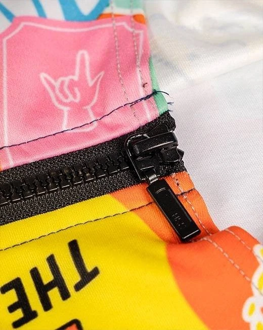 Playful Pattern Luggage Cover, Stitch Suitcase Protector