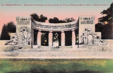 51 REIMS DENKMAL DER KINDER VON REIMS GRÄBER AUF DEM FELD DER EHREN
