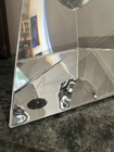 Baccarat Large Geometric Pyramid Obelisk Crystal Sculpture — photo 5