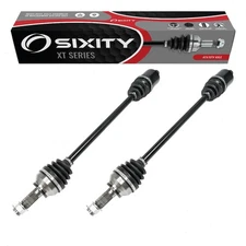 2 pc Sixity XT Front Left Right Axles for Polaris RZR XP 1000 EPS High 09