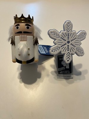 Yankee Candle Scent Plug Nutcracker and Snowflake Light Up Bases Plug In