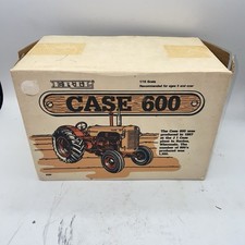 ERTL Case 600 1/16 Scale 1957 Tractor 1986 Vintage 289