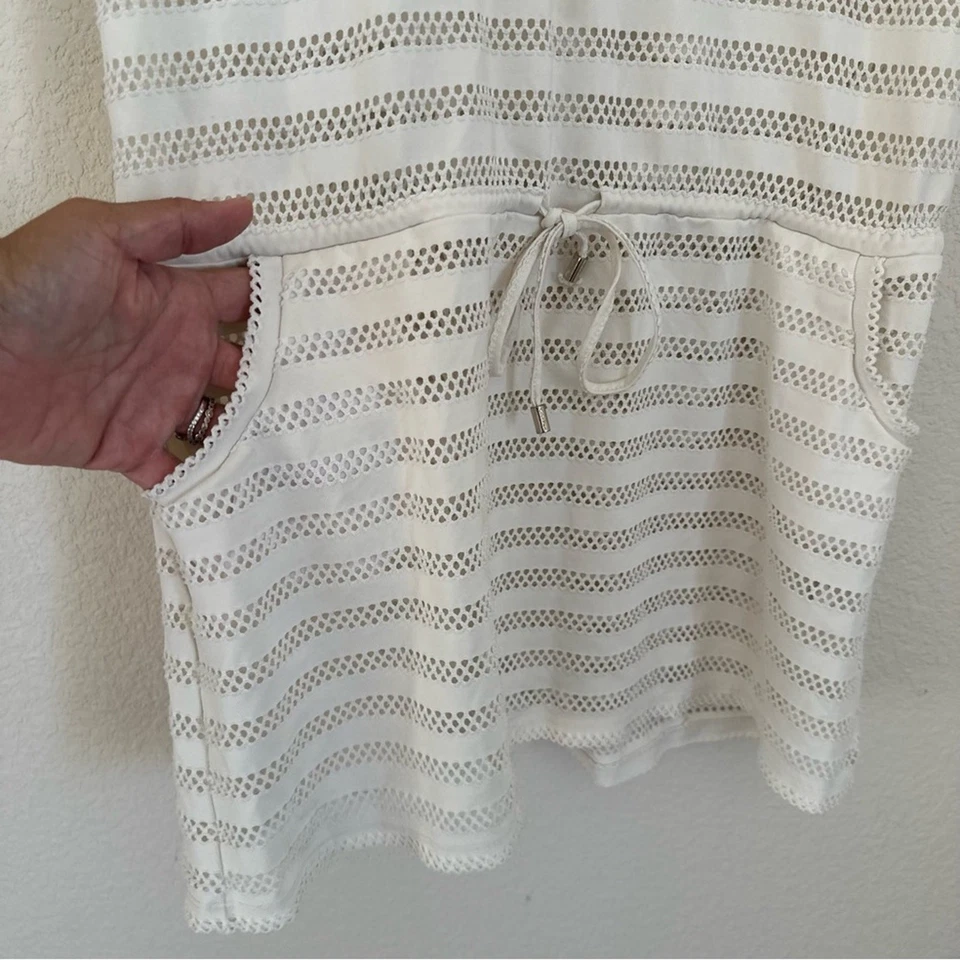 Calvin Klein Ivory Swim Coverup Tunic Size S/M EUC - Image 4 of 4