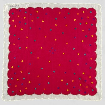 Vintage Courreges Handkerchief Neckerchief Bandana Pocket Square