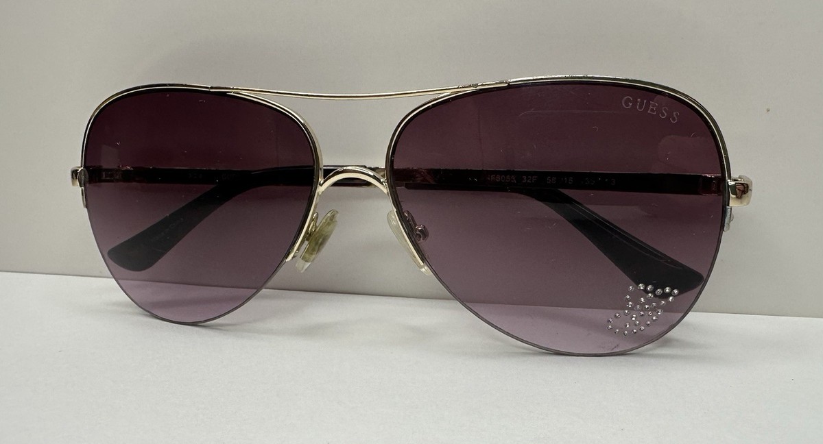 Guess‎ square frame shield avaiator purple bordeaux gold frame faded sunglasses GUESS Purple Sunglasses products for sale | eBay main image 4