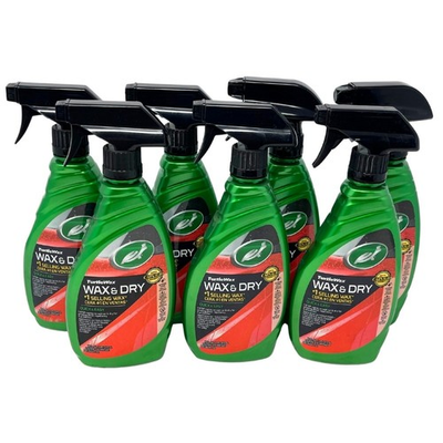#ad Lot of 7x Turtle Wax Quick amp; Easy 1 Step Wax amp; Dry CARNUBA Spray Wax 26 oz $39.99