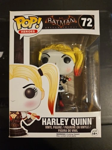 Funko Pop Heroes Harley Quinn #72 Batman Arkham Knight Vaulted Rare