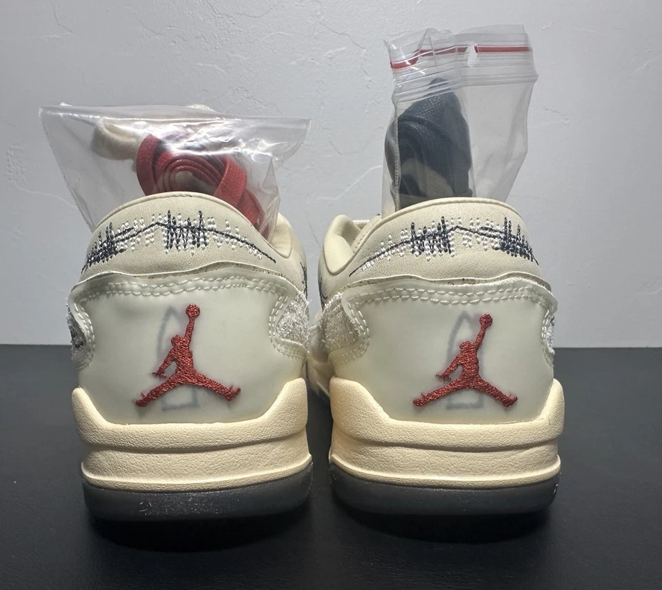 Nike Jordan Flight Court SP x Téla Crepe Coco Leche Rojo HQ2958-100 WMNS 6.5 Foto 4 de 4