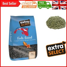 Pond Pellets Complete Fish Food - 10kg High-Protein, All Breed Size,  Fish Fo...