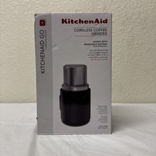 KitchenAid Go Cordless Coffee Grinder - Black...