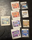 Lot of 9 Pokemon Nintendo DS Game Carts Only Tested And Working