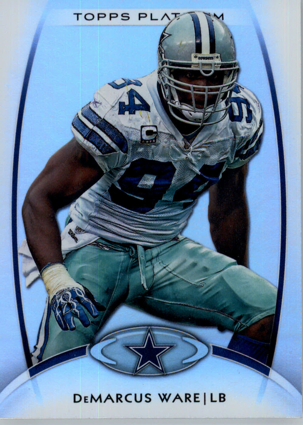2012 Topps Platinum #34 DeMarcus Ware - Dallas Cowboys