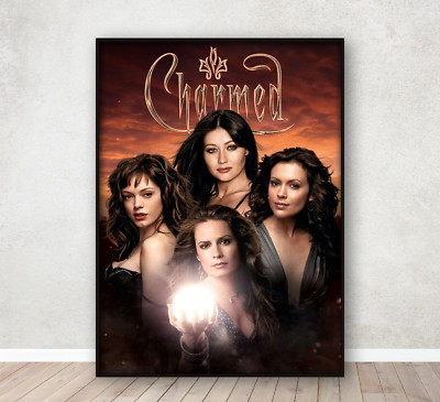Poster Toile Charmed - Décor Chambre, Bureau, 30x45 Cm, Impression Haute Qualité, Sans Cadre