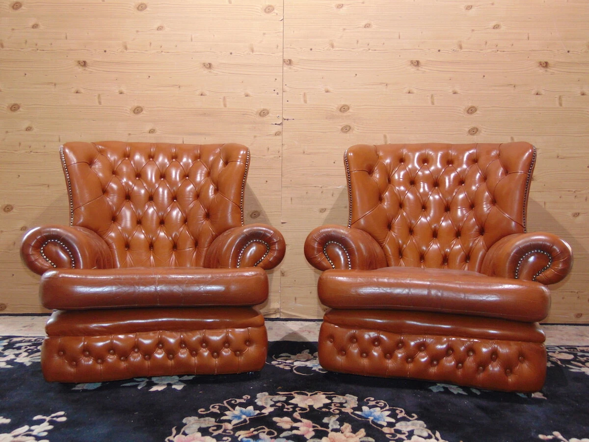 Chesterfield chair ebay sale