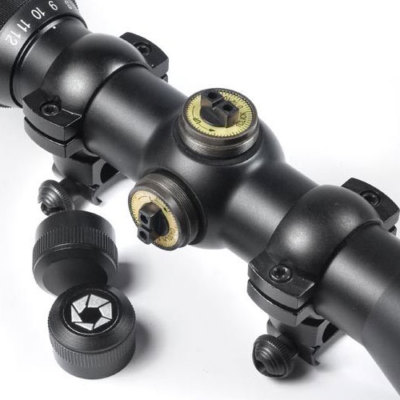 Barska 3-12x56 IR Riflescope, AC10024 w/ Free Rings, 4A