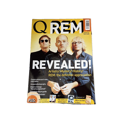 REM Revealed The Definitive Appreciation by Q Magazine- very good condition 