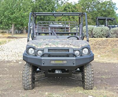 Steelcraft UTV Front Bumper Overlay - Fine Textured Black