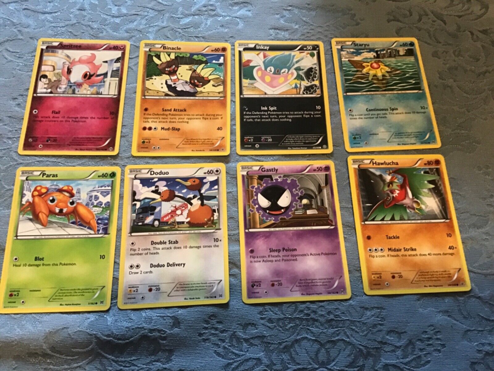 Carta Original Pokémon Erva De Água 2015 Básico