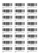 Your Amazon FBA Barcode Numbers Printed to Labels / Stickers ASIN FNSKU 24UP
