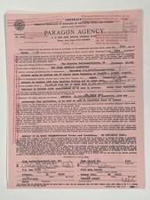 Contrato de concierto Ozark Mountain Daredevils 1976 Atlanta GA