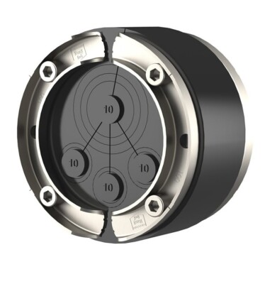 Hauff Ringraumdichtung HSD100 RWD DN100 für 4 Kabel/Rohre 6-18mm und 25-32-40mm