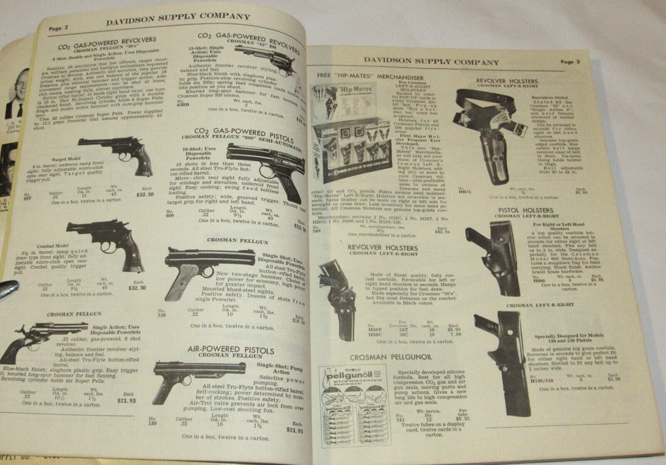 VTG 1967 GENERAL MERCHANDISE DEALER'S CATALOG! BB GUNS/CAMPING/BIKE & CAR PARTS+ - Image 4 of 4