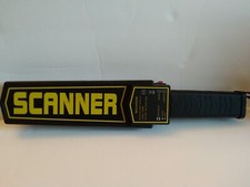 Handheld Metal Detector Wand Ranseners Brand With Handle Strap Great Condition