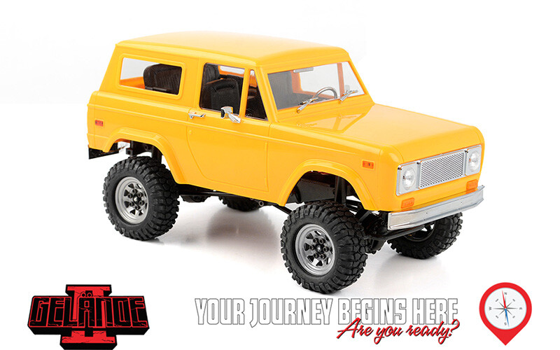 ホビーラジコン RC4WD gerend2 RC4WD Gelande II RTR Truck w/Cruiser