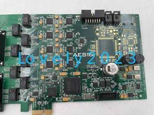 1pc used Lynx AES16E PCI-E Digital sound card AES16ESRC-G    8