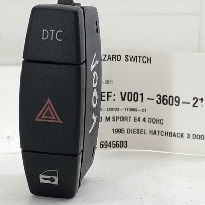 Bmw 118 1 Seriesd M Sport E81 2007 HAZARD CENTRAL LOCKING SWITCH  