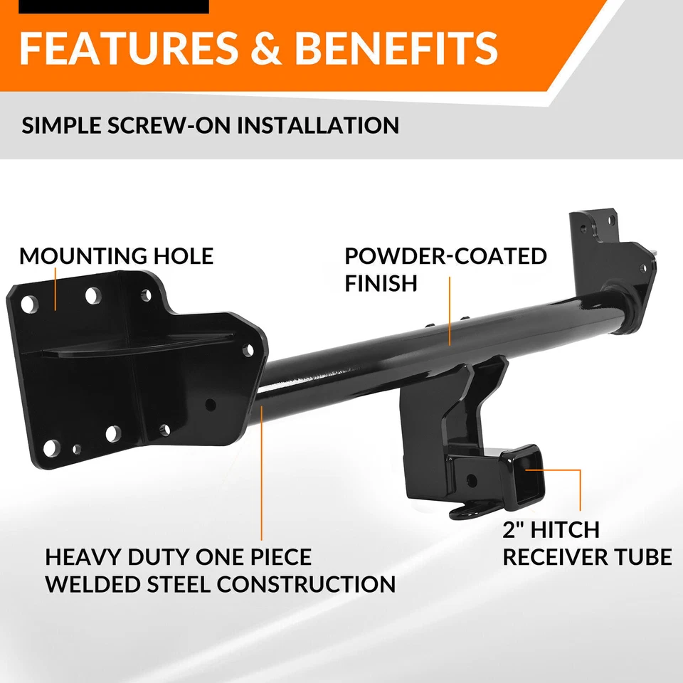 KUAFU Class3 Trailer Hitch Receiver 2" For BMW X5 E70/F15 07-18 BMW X6 F86 14-19 Foto 4 de 4