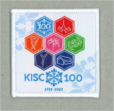 2023, 100 Years KISC & Scout & Guide Collectors Meeting (1 Badges)