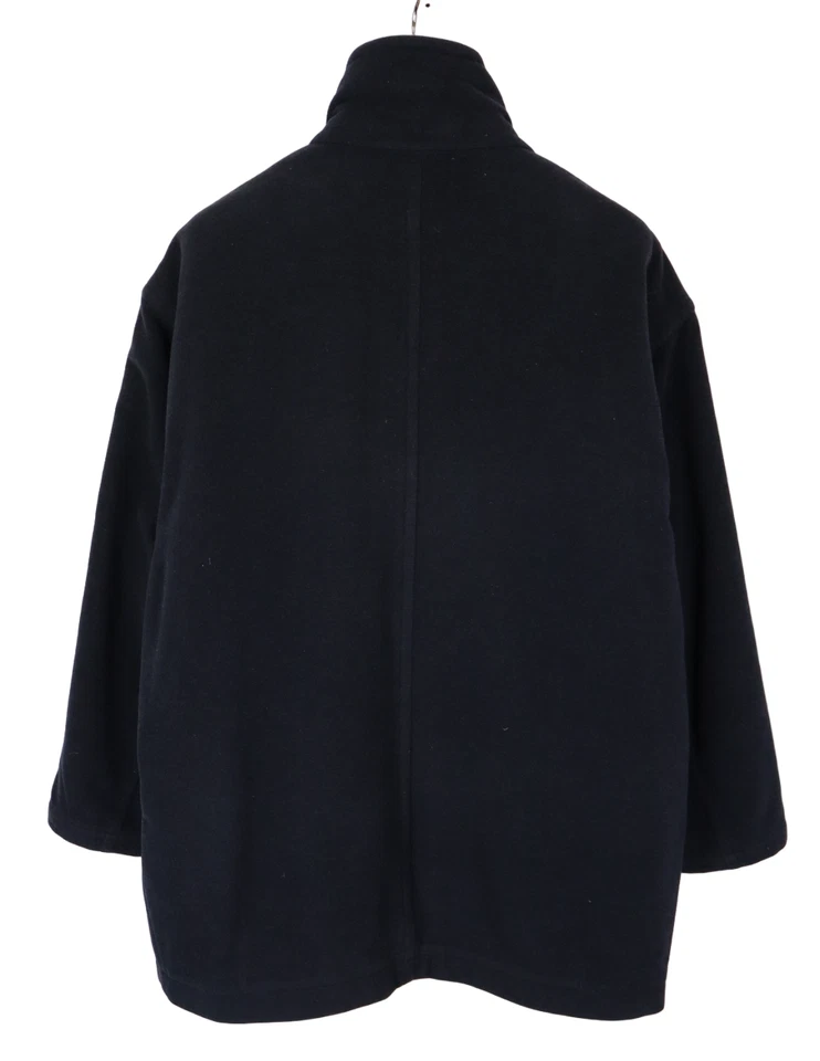 Hugo Boss Punga Jacket Men (UK) 52 Lined Wool Blend High Neck Zip Dark - Image 2 of 4