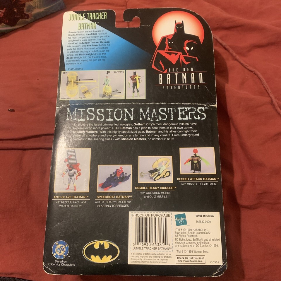 Batman Tracker Jungle Tracker Batman - The New Batman Adventures - Mission Masters ...