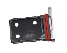 OEM ONEPLUS 12 CPH2583 REPLACEMENT SILVER DUAL SIM CARD HOLDER TRAY