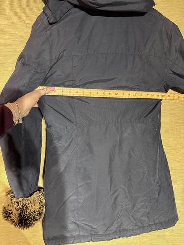 Woolrich Jacket Womens Size L Black Padded Downs Filled Hooded Parka - Picture 5 of 8