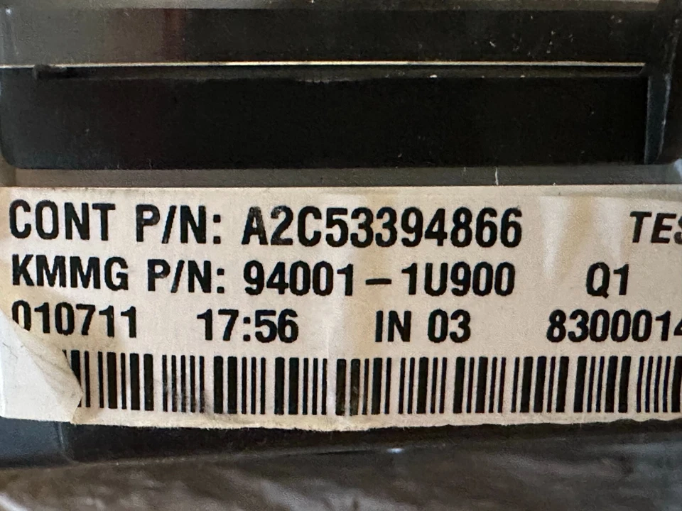 Спидометр приборной панели датчики 2011 - 2013 Kia Sorento 67,359 миль - Изображение 3 из 3