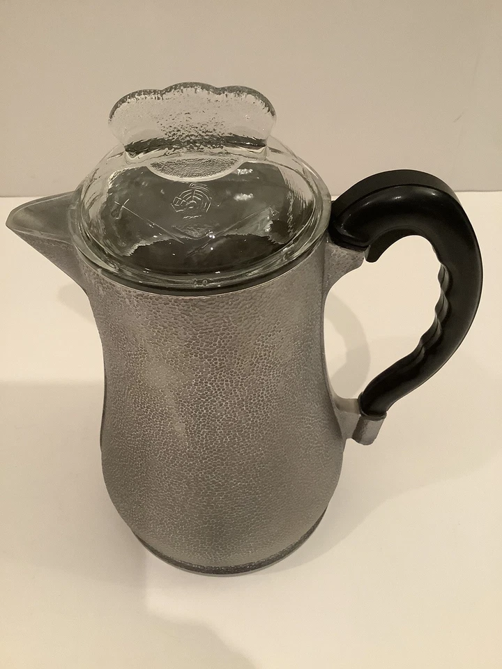 VINTAGE GUARDIAN SERVICE COFFEE POT WITH GLASS LID Foto 2 de 4