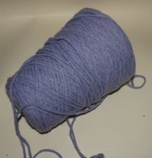 8oz. Cone, Nomis, Orchid Heather, 4/8, Acrylic/Wool, Machine Knitting Yarn