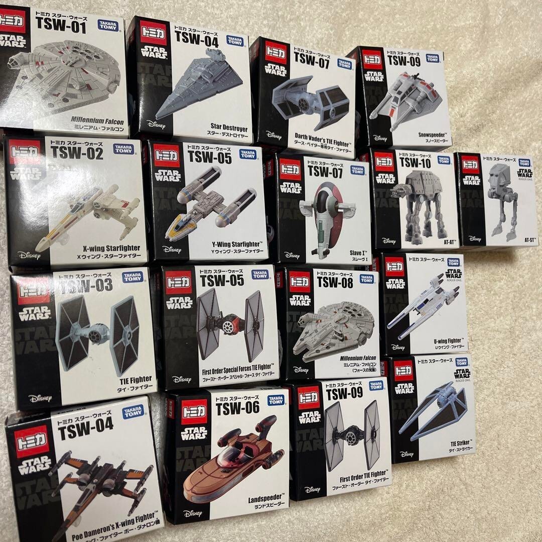 TOMICA star wars　4台セット Die-cast! Tomica Star Wars review of all 4 types! Millennium