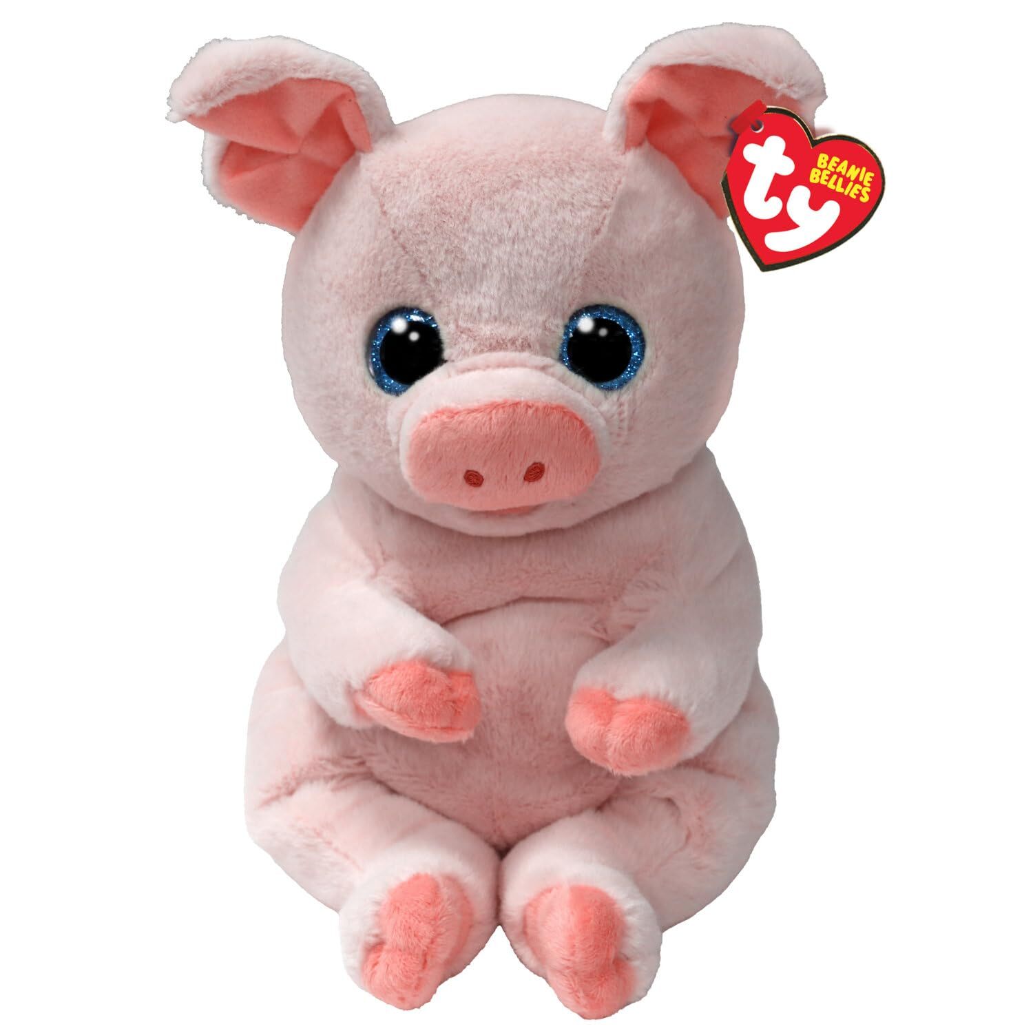 TY Penelope Pig Beanie Bellies Medium 24cm - Squishy Beanie Baby Soft Plush Toys