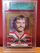 2012-13 ITG Ultimate Memorabilia 12TH Edition Gold  /10 Larry Robinson 