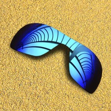 Polarized Lenses Replacement for-OAKLEY Turbine Rotor Sunglass - Ice Blue Mirror