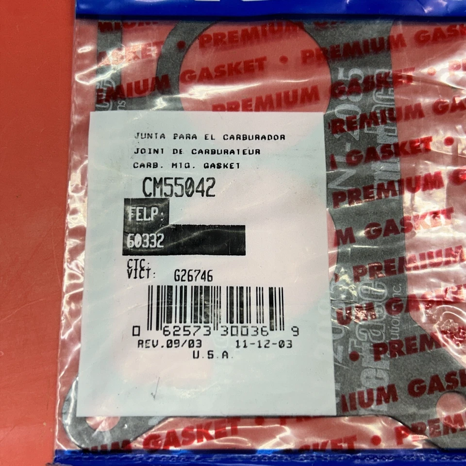 ROL CM55042 MAHLE G26746 Carburetor Mounting Gasket - Image 2 of 4