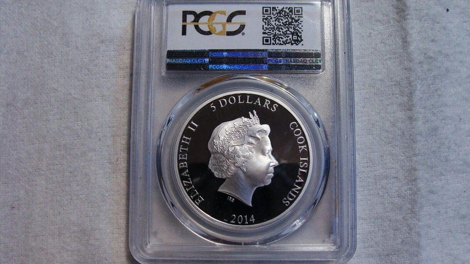 2014 Cook Islands 1 oz Giovanni in Laterano Archbasilica of St. John PCGS PR69 - Image 3 of 3