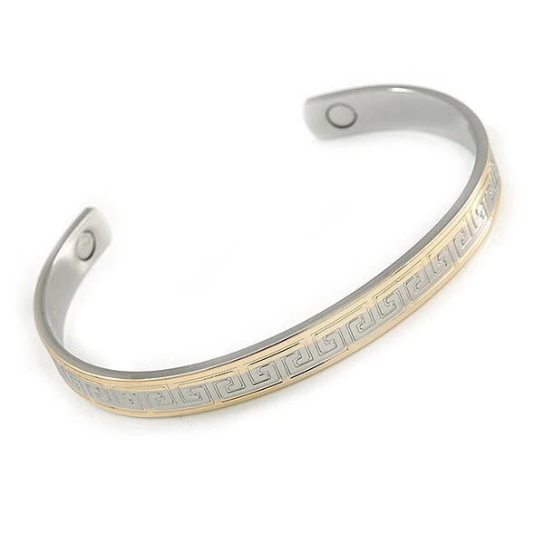 Two tone cuff best sale bracelet