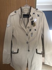 Genuine Ermanno Scervino Women Military Jacket - Rrp £800